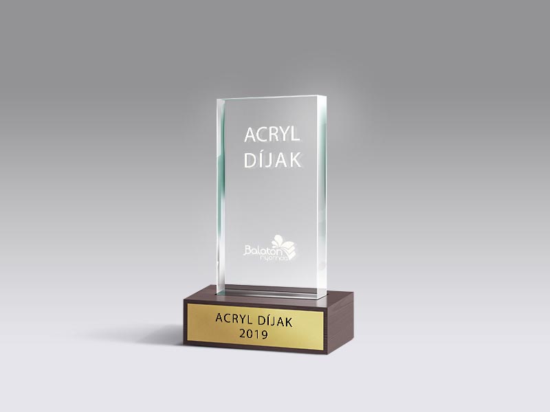 Akryl díj